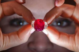 World's Highest Valued Ruby Gemstone